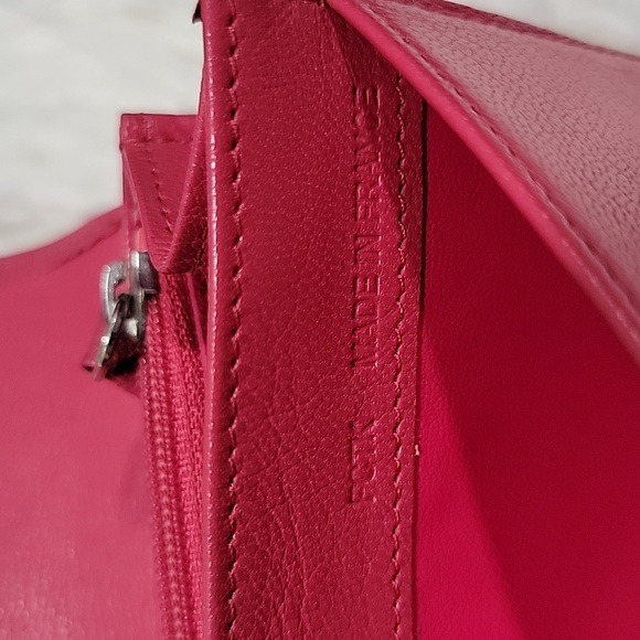 Cartier Bubble Gum Pink long Bifold wallet with silver hardwear - Picture 15 of 15